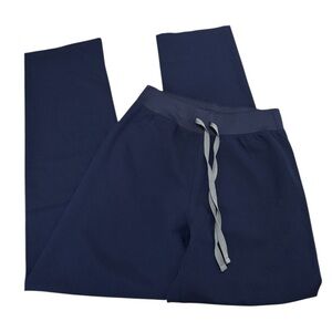 FIGS Scrub Pants Womens  Small Blue Cargo Straight Technical Collection